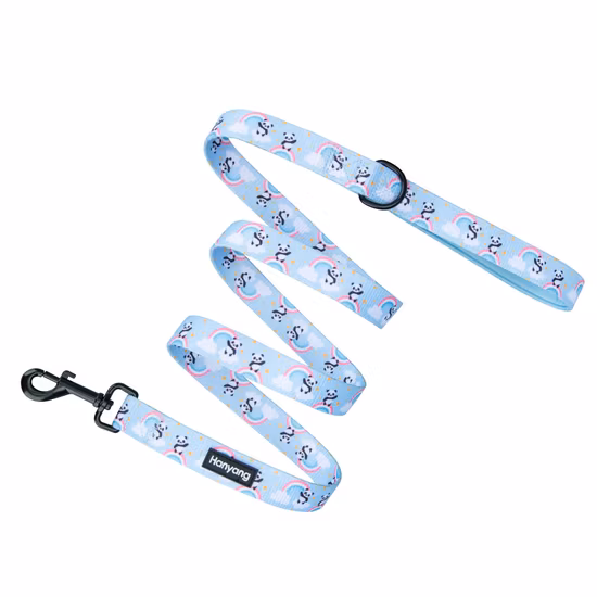 Hanyang Individual Packaging Polyester Customized Professional Supplier Leash Custom Pattern Dog Accessories Pet Products