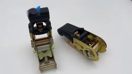 Fivela de catraca com alça preta macia de 25 mm 800 kg