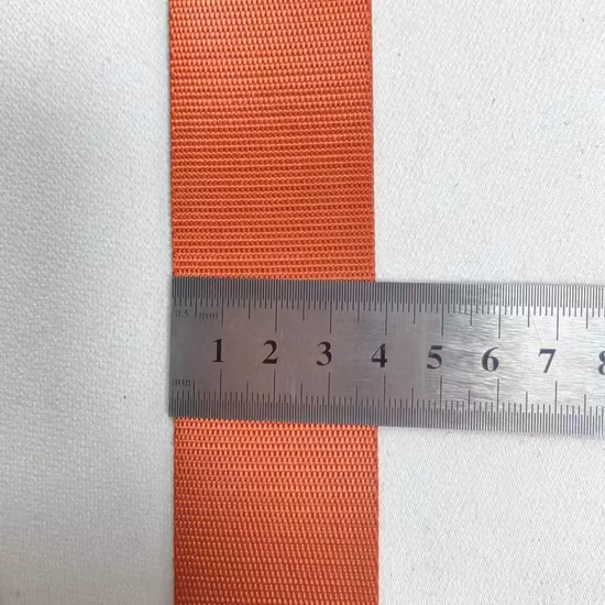 Estoques personalizados coloridos atacado boa qualidade imitação de fita de nylon correias de poliéster