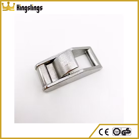 Kingslings 15mm de boa qualidade em aço inoxidável cam fivela fivela de travamento para cinta